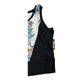 Just Cavalli Top Giromanica Stampa Fantasia per Bambina JGP2624TO NERO JUST CAVALLI 