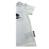 Just Cavalli T-Shirt Girocollo Tinta Unita con Logo per Bambino JIP26021TS PANNA JUST CAVALLI 