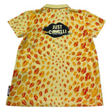 Just Cavalli Abito Polo Mezza Manica Stampa Fantasia per Neonata JIP26024VE GIALLO JUST CAVALLI 