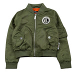 Just Cavalli Giubbino Tinta Unita con Logo per Neonato JIP26086GB VERDE JUST CAVALLI 