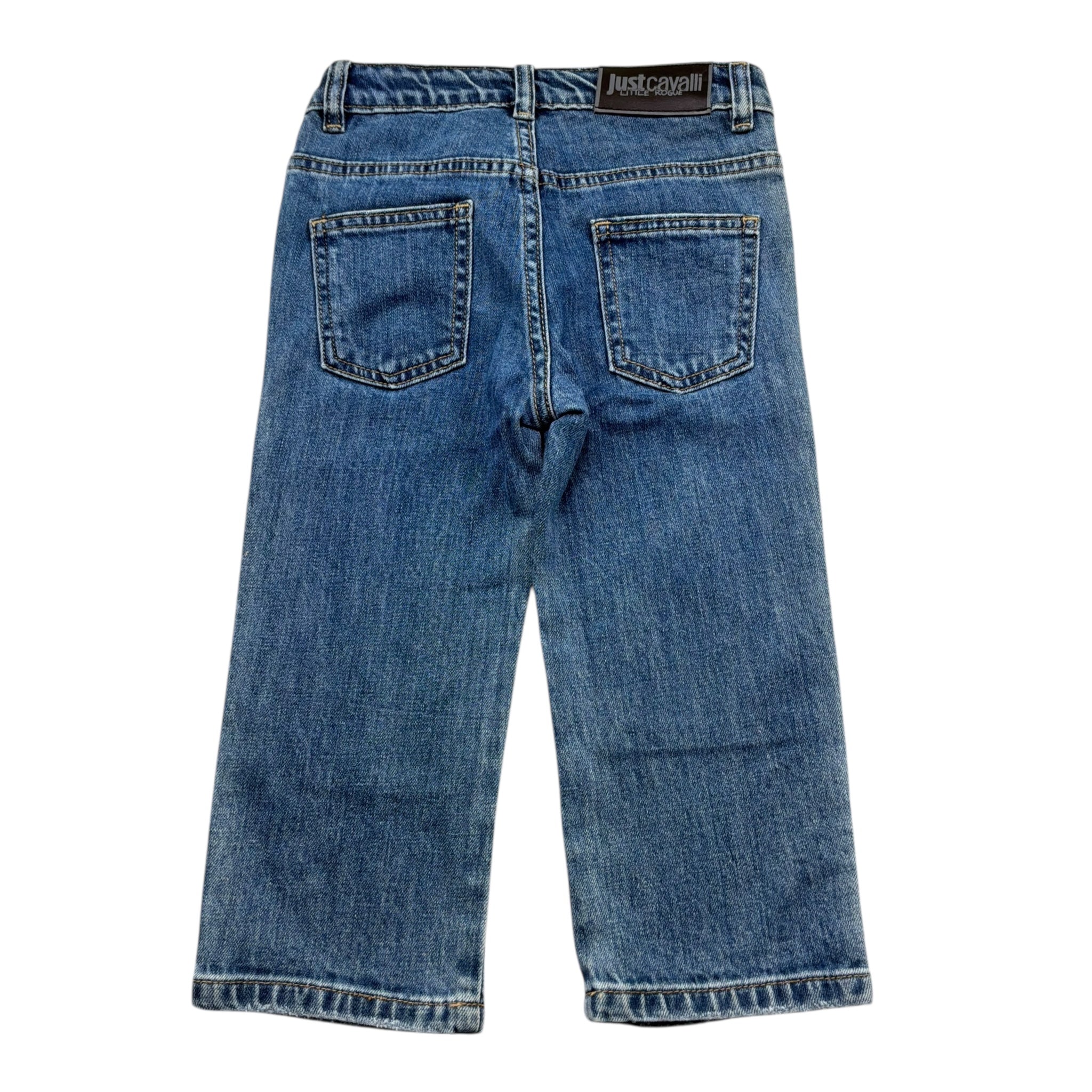 Just Cavalli Jeans Tinta Unita  per Neonato JIP26141JE BLU JUST CAVALLI 