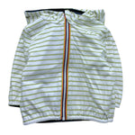 K-Way Giubbino Tinta Unita con Zip E Cappuccio per Neonato K2132MWM BIANCO K-WAY 