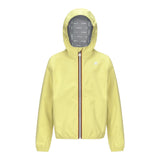 K-Way Giubbino Tinta Unita con Cappuccio per Bambino K21371WJ VERDE K-WAY 