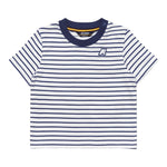 K-Way Completo 2 Pezzi Bicolore T-Shirt-Bermuda Fantasia A Righe per Neonato K2137TWX BLU K-WAY 