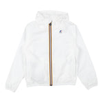 K-Way Giubbino Tinta Unita con Zip E Cappuccio per Neonata K2137XWX BIANCO K-WAY 