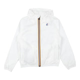 K-Way Giubbino Tinta Unita con Zip E Cappuccio per Neonata K2137XWX BIANCO K-WAY 