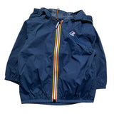 K-Way Giubbino Tinta Unita con Zip E Cappuccio per Neonato K2137XWXX BLU K-WAY 