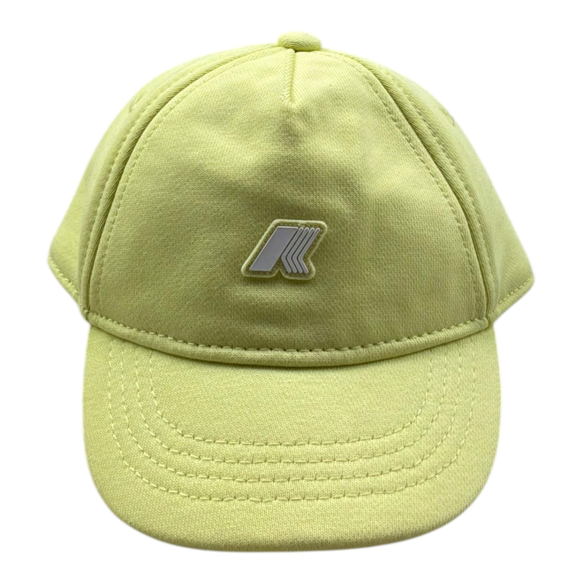 K-Way Cappello Modello Berretto Tinta Unita con Logo per Neonato K2158KW GIALLO K-WAY 