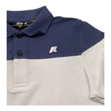 K-Way Polo Mezza Manica Bicolore per Bambino K3147HWX BIANCO/BLU K-WAY 