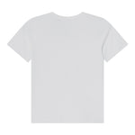 K-Way T-Shirt Girocollo tinta unita Cn Logo Bianco per Bambino K4114WWXXX BIANCO K-WAY 