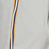 K-Way Giubbino Tinta Unita con Zip E Cappuccio per Bambino K41335W GRIGIO K-WAY 