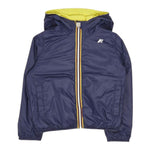 K-Way Giubbino Reversibile Bicolore per Bambino K61314WXXX BLU/GIALLO K-WAY 