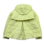 K-Way Giubbino Tinta Unita con Zip E Cappuccio per Bambina K6132LW VERDE K-WAY 