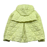 K-Way Giubbino Tinta Unita con Zip E Cappuccio per Bambina K6132LW VERDE K-WAY 