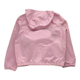 K-Way Giubbino Tinta Unita con Zip E Cappuccio per Bambina K61336E ROSA K-WAY 