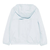 K-Way Giubbino Tinta Unita con Cappuccio per Bambina K61336W BIANCO K-WAY 