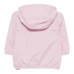 K-Way Giubbino Tinta Unita con Cappuccio per Bambina K61336WWW ROSA K-WAY 