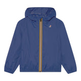 K-Way Giubbino Tinta Unita con Cappuccio per Bambino K61336WX BLU K-WAY 