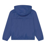 K-Way Giubbino Tinta Unita con Cappuccio per Bambino K61336WX BLU K-WAY 