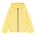 K-Way Giubbino Tinta Unita con Cappuccio per Bambino K61336WX GIALLO K-WAY 