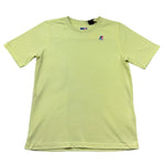K-Way T-Shirt Girocollo Tinta Unita con Stampa per Bambino K7133YW GIALLO K-WAY 