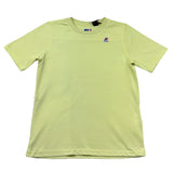K-Way T-Shirt Girocollo Tinta Unita con Stampa per Bambino K7133YW GIALLO K-WAY 
