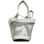K-Way Borsa Tinta Unita Traforata per Bambina K7137LW SABBIA K-WAY 