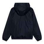 K-Way Giubbino Tinta Unita con Zip E Cappuccio per Bambino K81253WM BLU K-WAY 