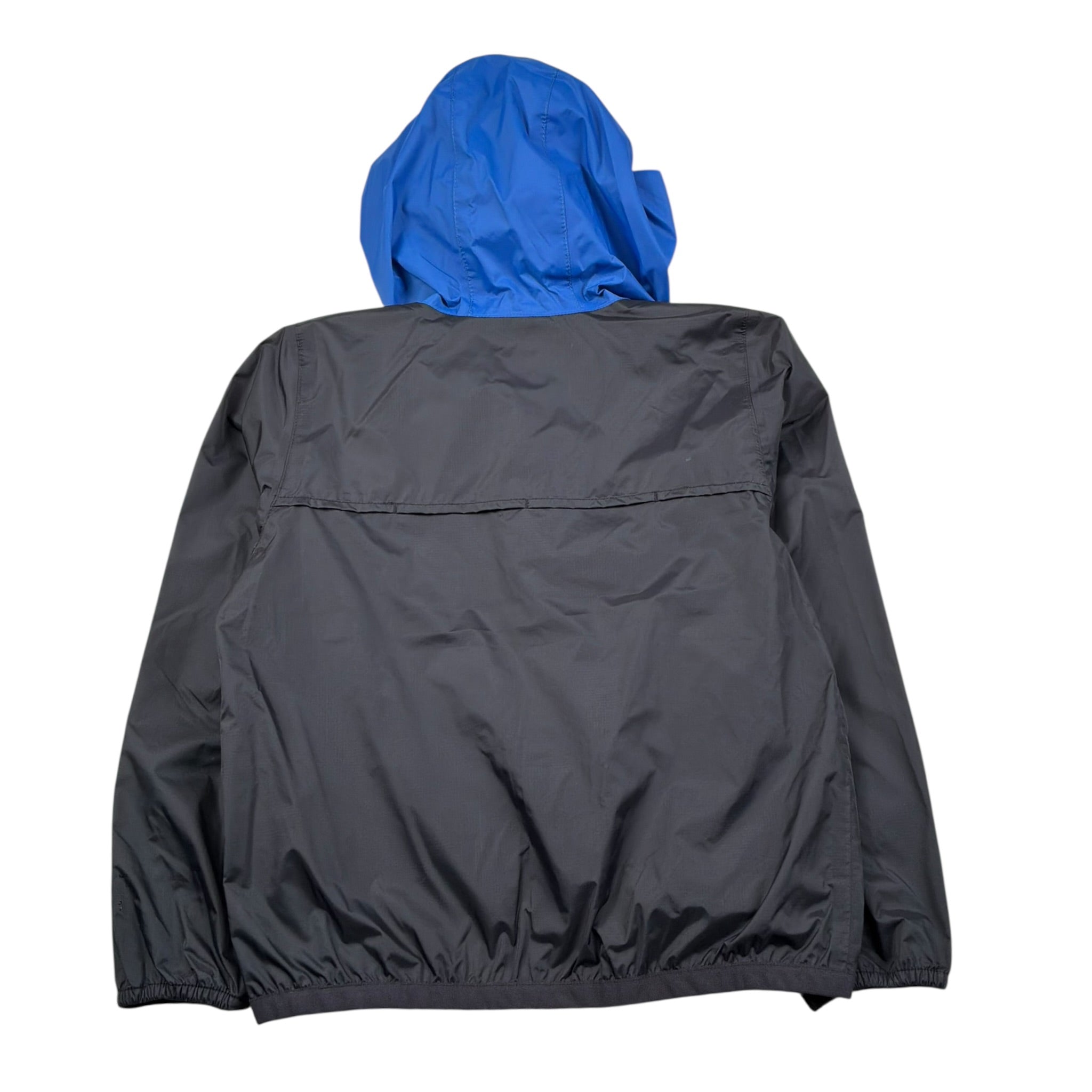 K-Way Giubbino Tinta Unita con Zip E Cappuccio In Contrasto per Bambina K81253WX NERO K-WAY 