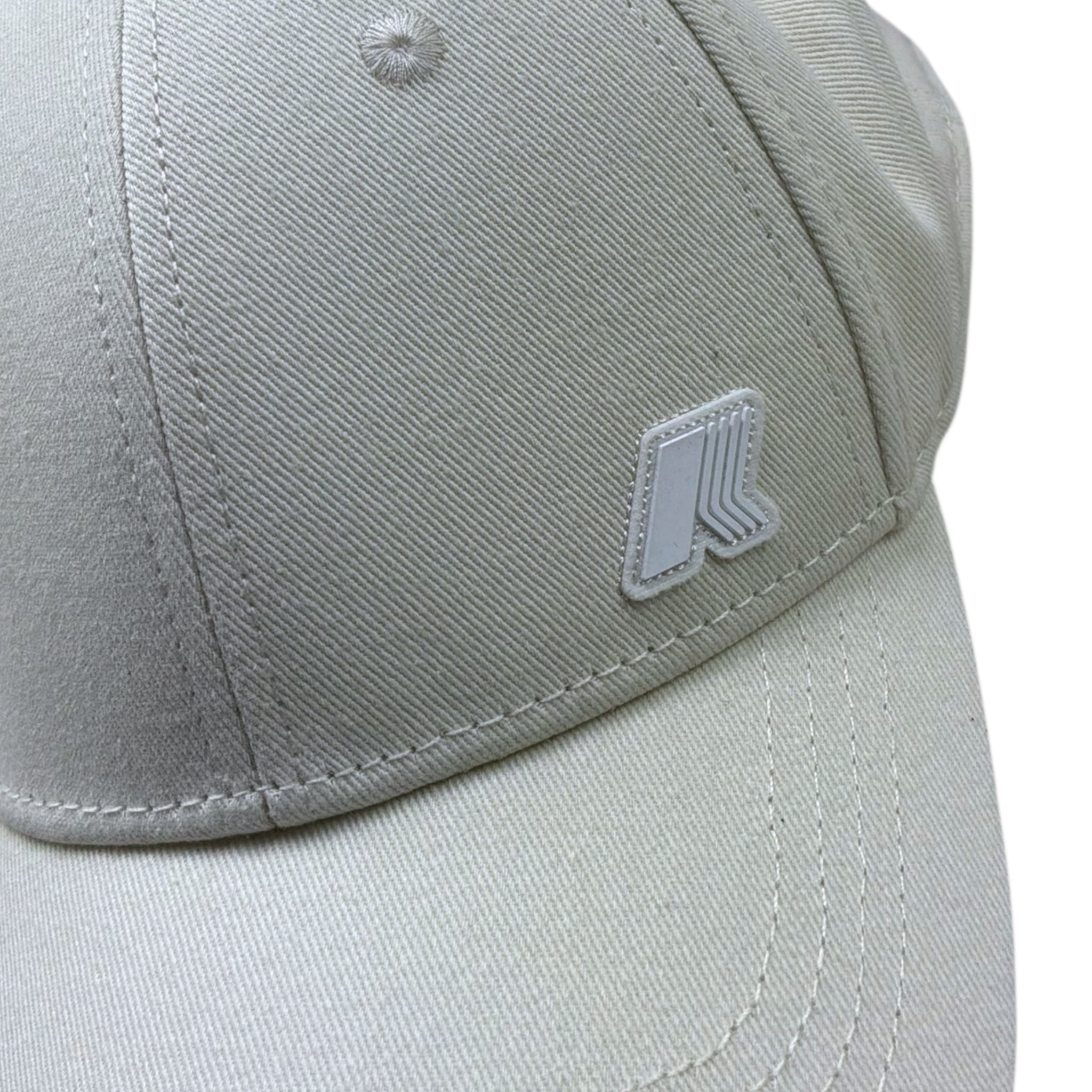 K-Way Cappello Modello Berretto Tinta Unita con Logo per Bambino K8142TW PANNA K-WAY 