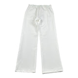 Kaos Pantalone Tinta Unita con Elastico In Vita per Bambina KS112 BIANCO KAOS 