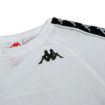 Kappa T-Shirt Girocollo tinta unita con Logo Bianco per Bambino 174934 BIANCO KAPPA 