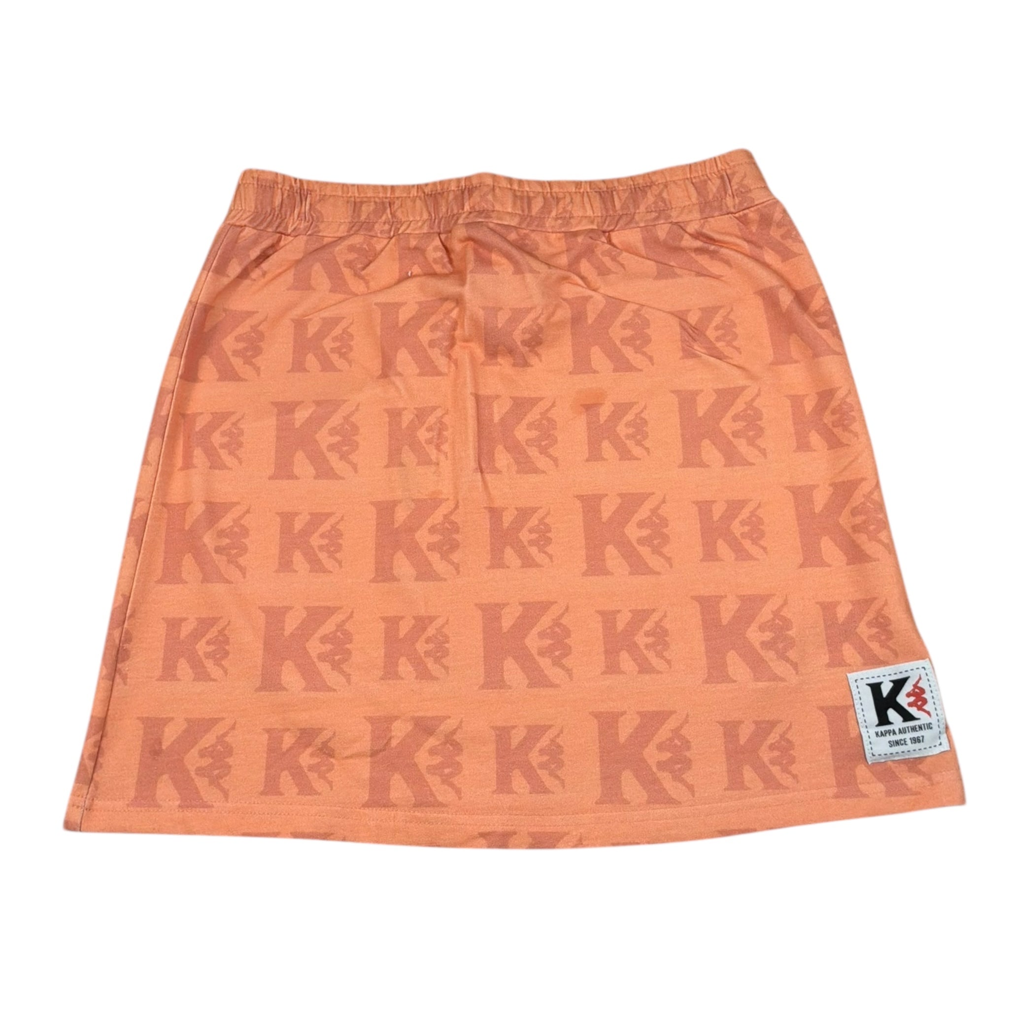 Kappa Gonna Tinta Unita Logata per Bambina 3746GF00033 PESCA KAPPA 