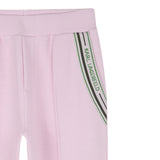 Karl Lagerfeld Pantalone Tuta Tinta Unita con Logo per Bambina Z30451 ROSA KARL LAGERFELD 