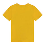 Kenzo T-Shirt Girocollo tinta unita Senape per Bambino K60357 SENAPE KENZO 