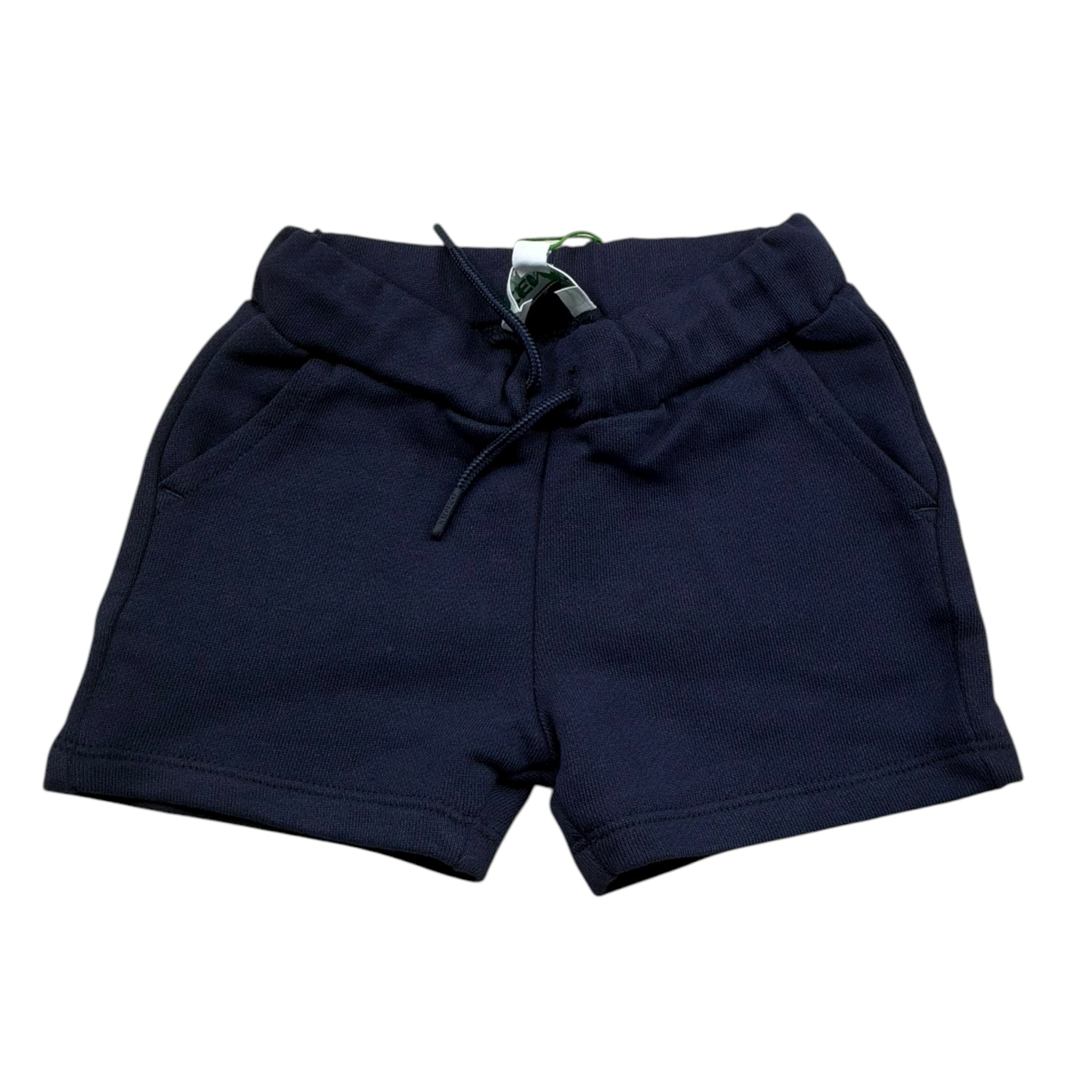Kenzo Bermuda Felpa Tinta Unita con Logo per Neonato K60969N BLU KENZO 