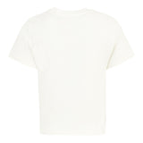 Kenzo T-Shirt Girocollo Tinta Unita con Stampa per Bambina K61108 BIANCO KENZO 