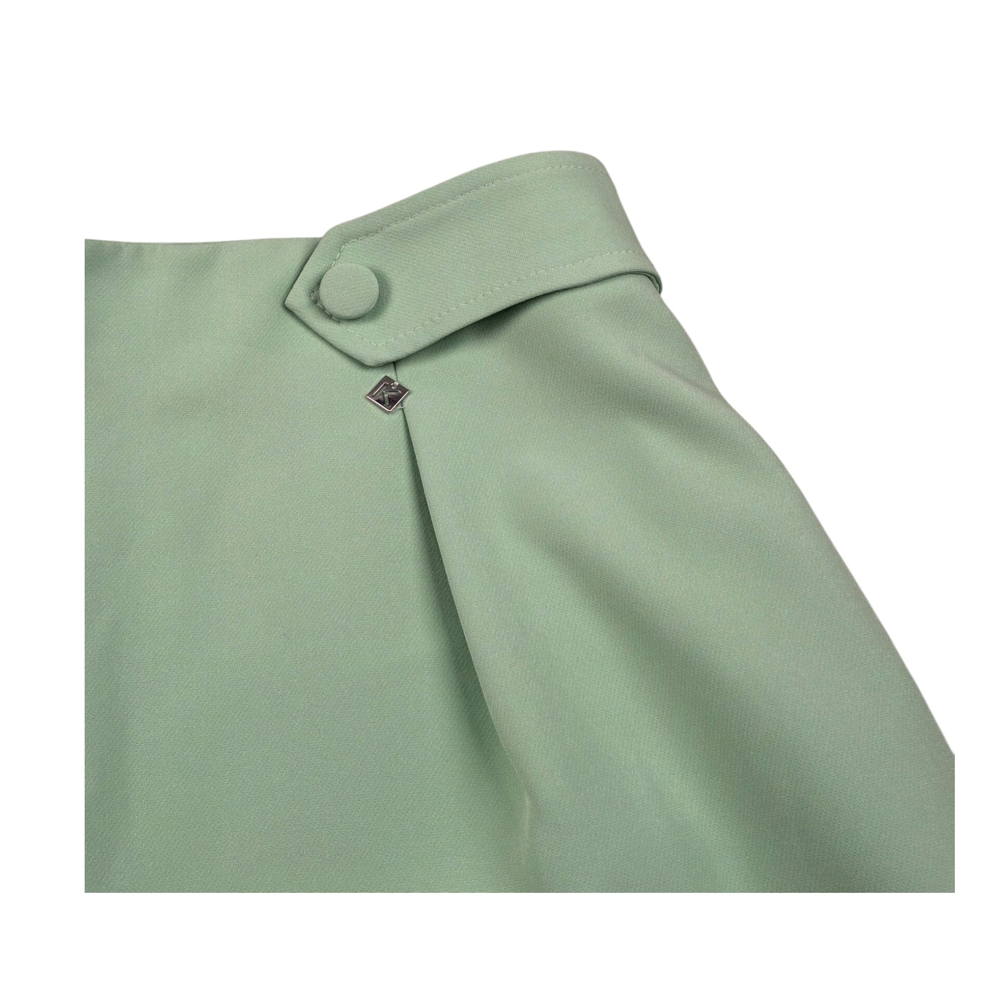 Kocca Short Tinta Unita con Elastico In Vita per Bambina NUJO VERDE ACQUA Kocca 