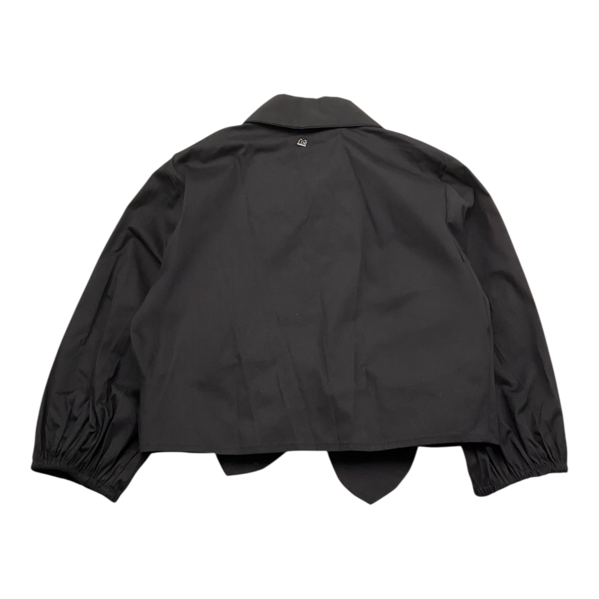 Kocca Camicia Tinta Unita Modello Crop per Bambina P22JCM6662AAUN0567 NERO Kocca 