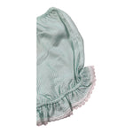 La Stupenderia Culotte Fantasia Quadretti per Bambina V2505721JX VERDE ACQUA LA STUPENDERIA 