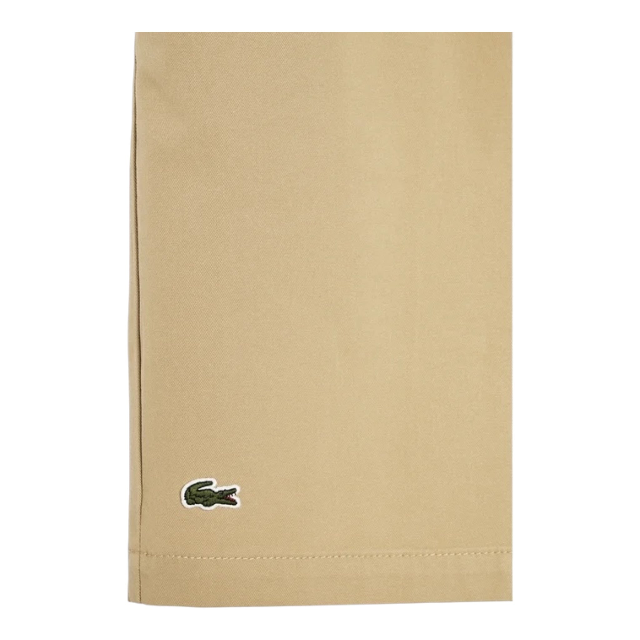Lacoste Bermuda Tinta Unita con Elastico In Vita per Bambino FJ5242 BEIGE LACOSTE 