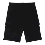 Lacoste Bermuda Tinta Unita con Elastico In Vita per Bambino GJ7372 NERO LACOSTE 