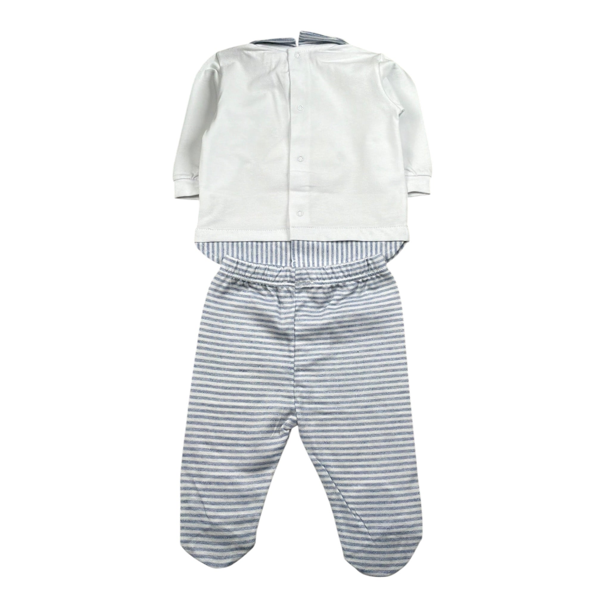 Lalalu' Completo 2 Pezzi Shirt-Ghettina Bianco per Neonato CPL3P BIANCO LALALU' 