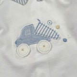 Lalalu' Completo 2 Pezzi Shirt-Ghettina Bianco per Neonato CPL3P BIANCO LALALU' 