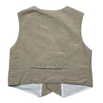 Lalalu' Gilet tinta unita Beige per Neonato GLL50PB BEIGE LALALU' 