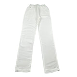 Lalalu' Pantalone Tinta Unita con Elastico In Vita per Bambino PTL40PB BIANCO LALALU' 
