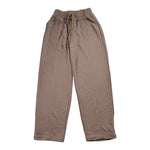 Lalalu' Pantalone tinta unita con Elastico In Vita Fango per Bambino PTL600PB FANGO LALALU' 