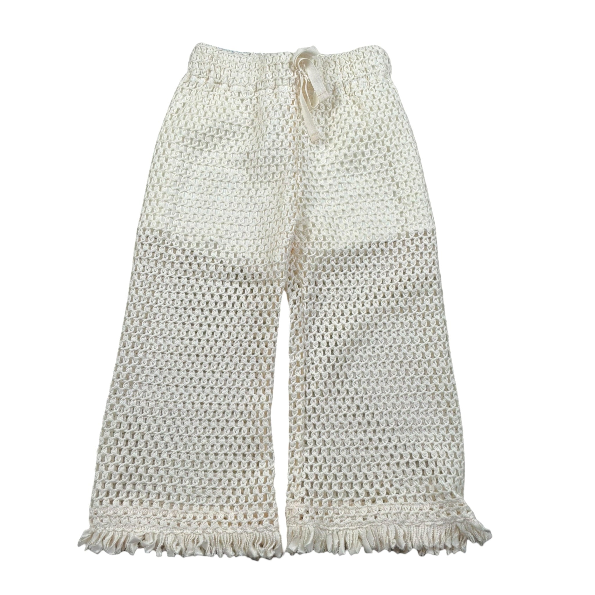 Lalalu' Pantalone tinta unita Traforato Beige per Neonata PTL80PBX BEIGE LALALU' 