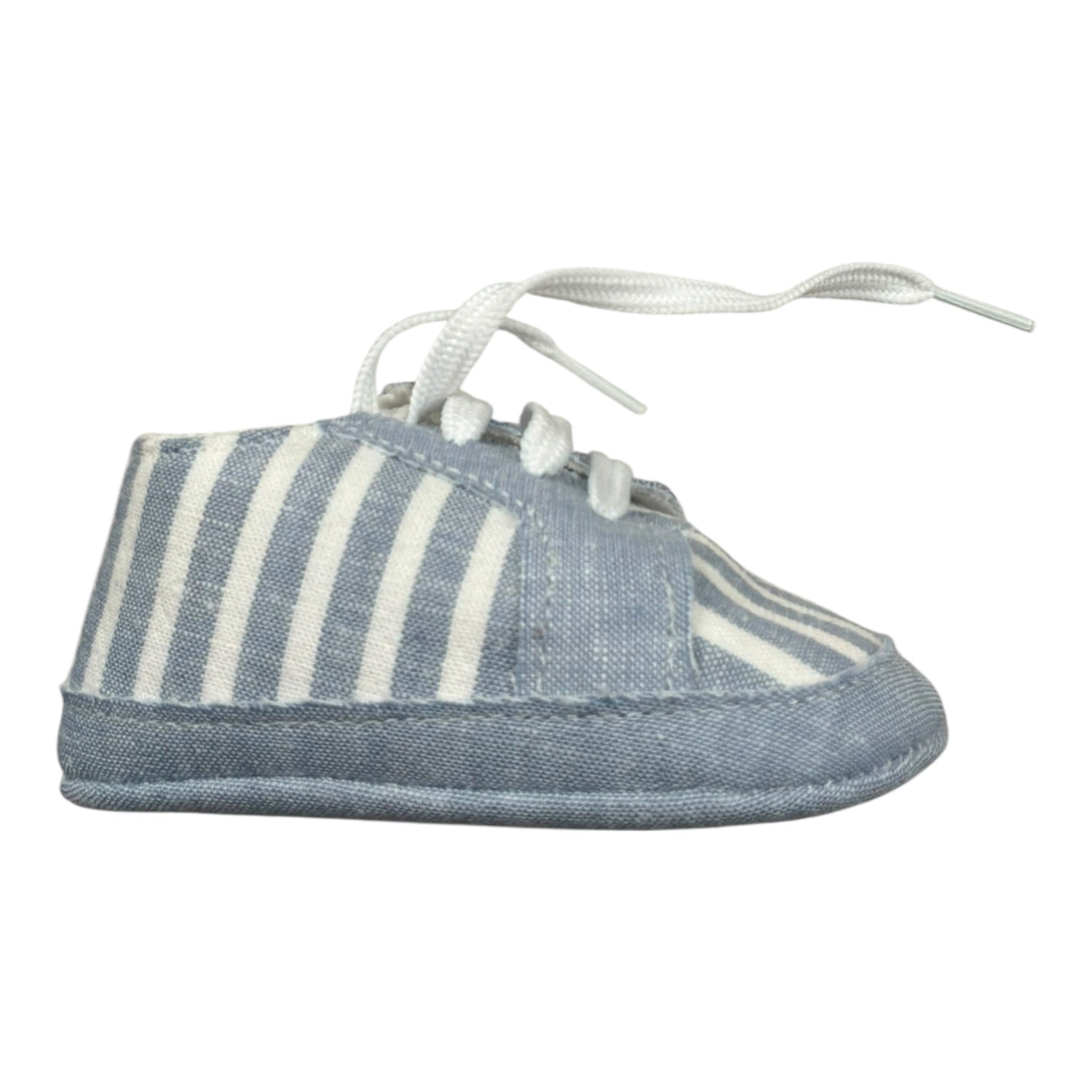 Lalalu' Sneakers Morbide tinta unita con Fantasia Azzurro per Neonato SCL2I AZZURRO LALALU' 