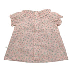 Laranjinha Camicia Tinta Unita con Stampa per Neonata 92918V5818R51 ROSA LARANJINHA 